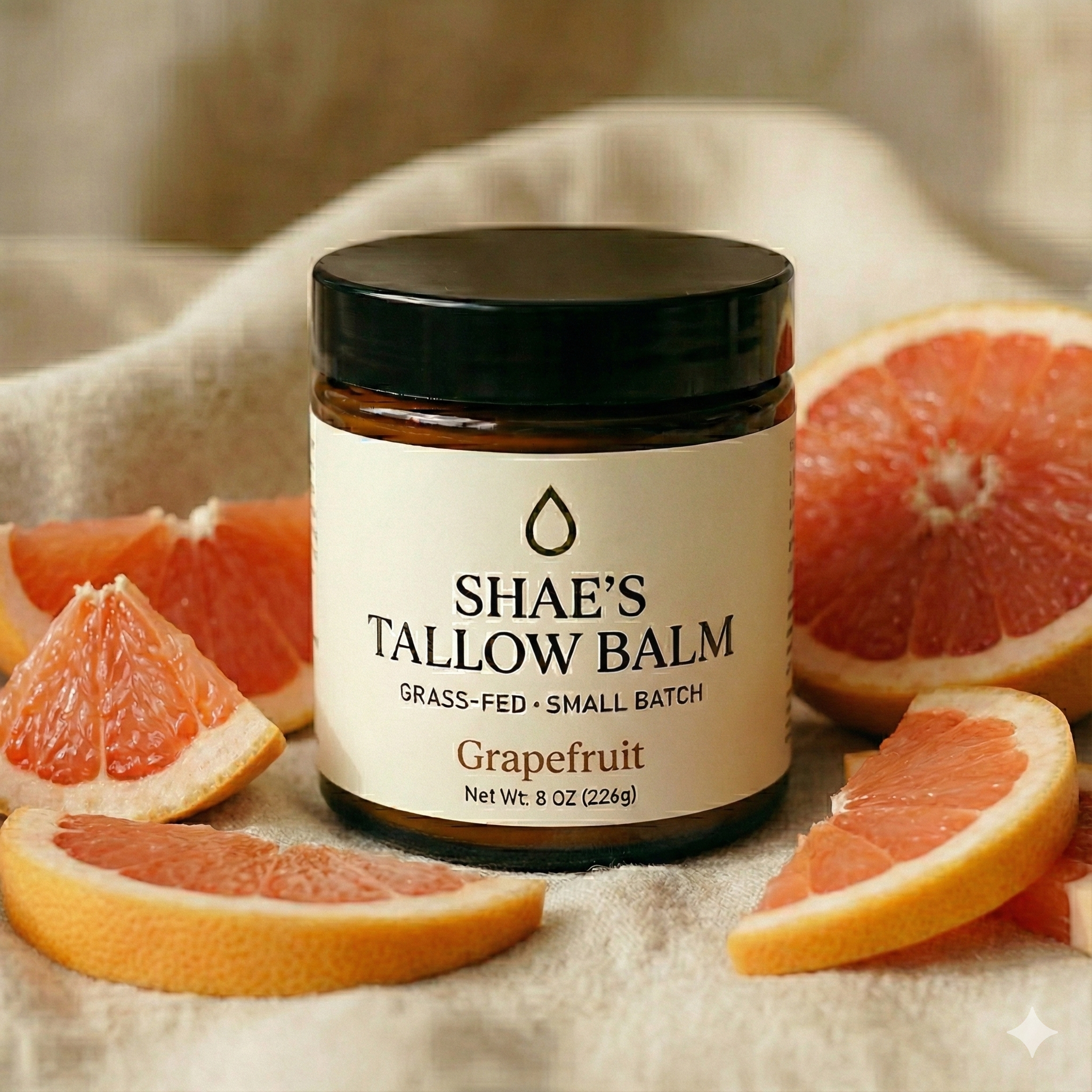 Tallow Balm (+Grapefruit)